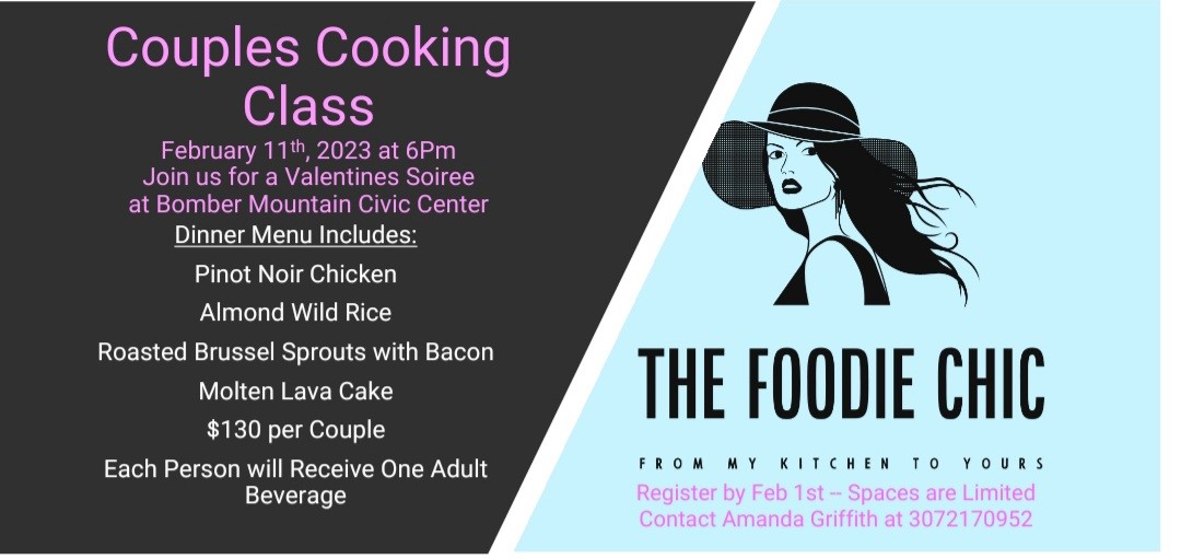 The Foodie Chic Valentine's Couples Cooking Class
