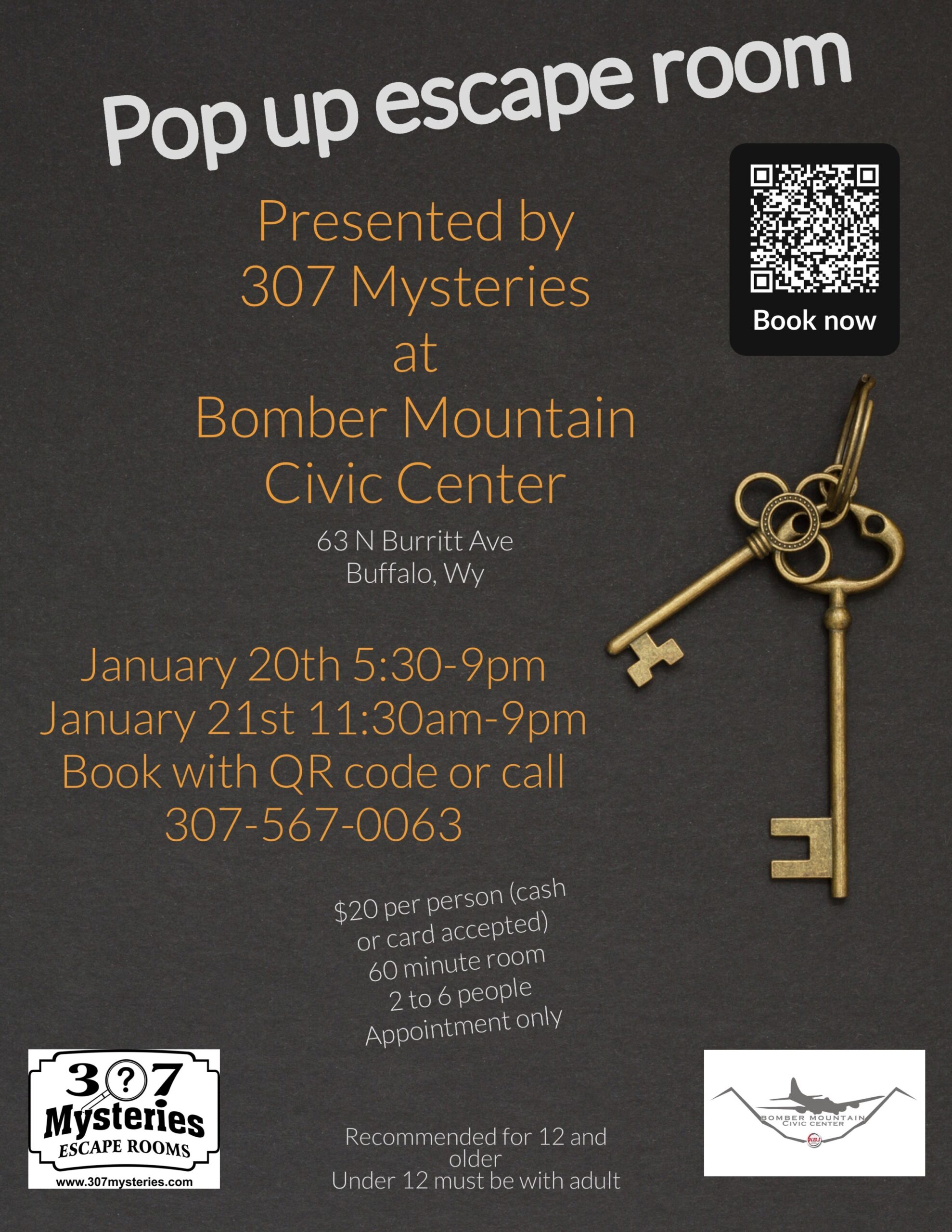 307 Mysteries Escape Room