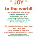 Lord of Lords invites you to Celebrate the Birth of Jesus!